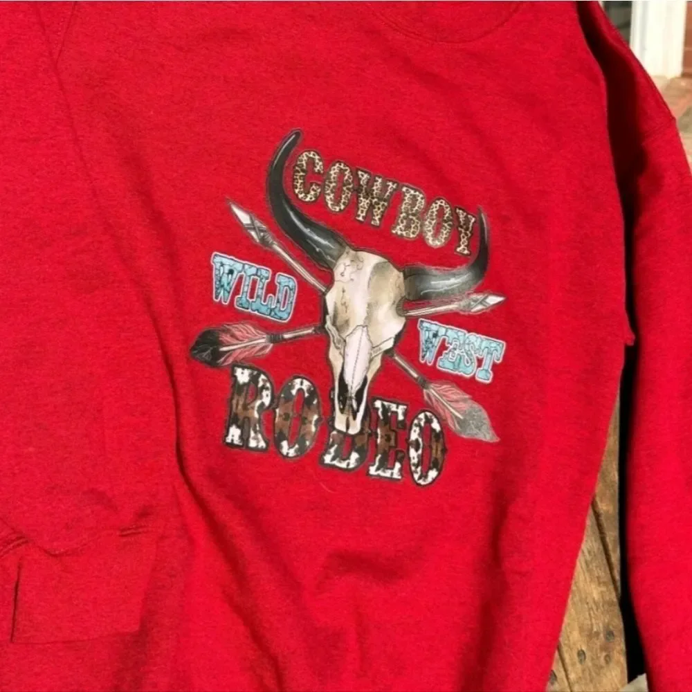Cowboy Rodeo Sweatshirt - Picture 2 of 2